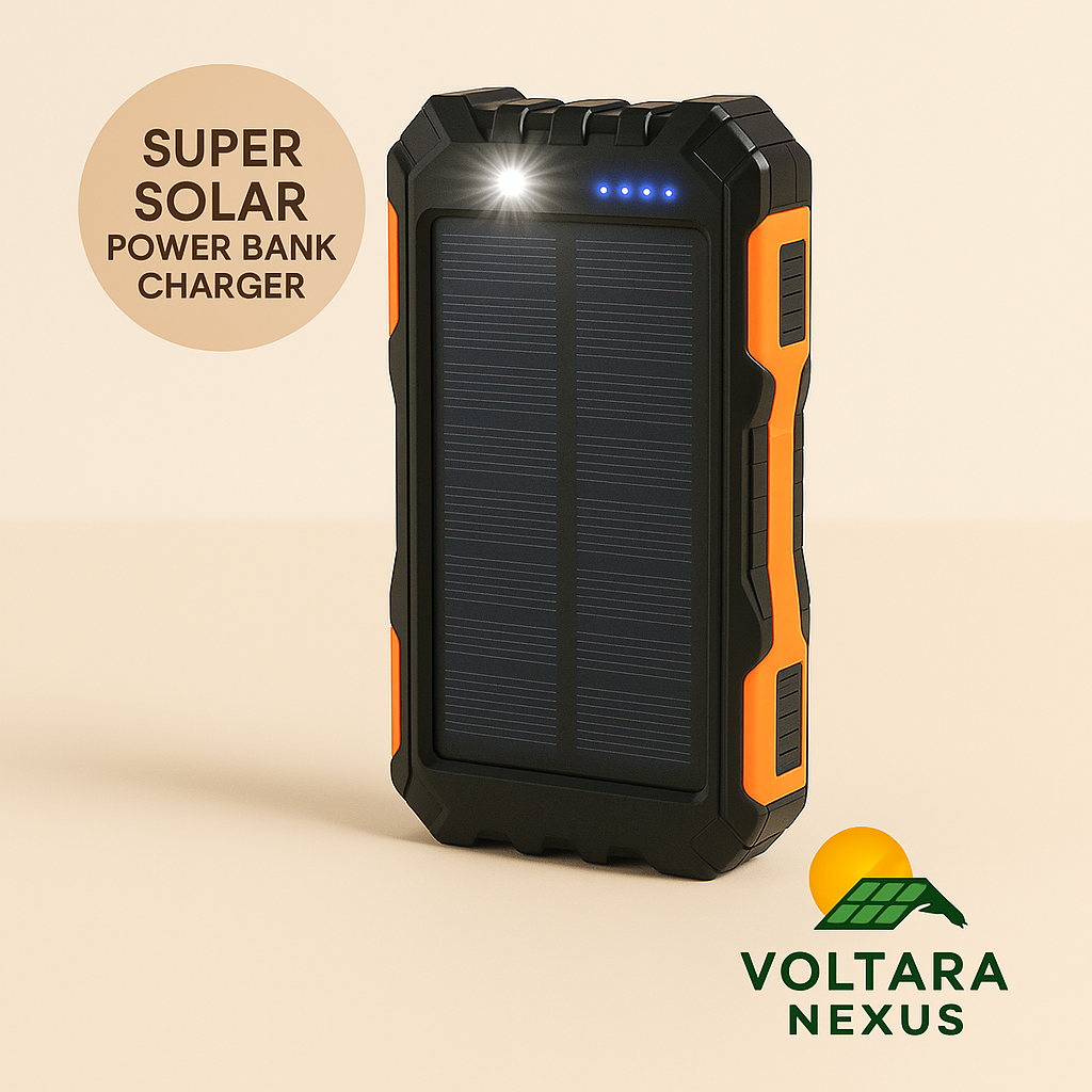 Super Solar Power Bank Charger USB Portable Charger Power Bank